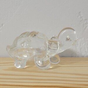 Glass Turtle Figurine